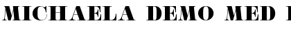 Download Michaela Demo Med Font Download Michaela Demo Med Font