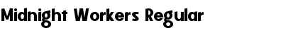 Download Midnight Workers Font Download Midnight Workers Font