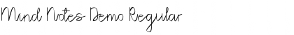 Download Mind Notes Demo Font Download Mind Notes Demo Font
