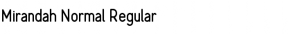 Download Mirandah Normal Font Download Mirandah Normal Font