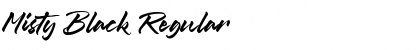 Download Misty Black Font Download Misty Black Font