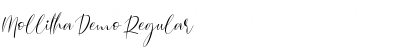 Download Mollitha Demo Font Download Mollitha Demo Font