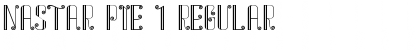 Download NASTAR PIE 1 Font Download NASTAR PIE 1 Font