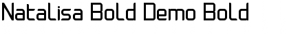 Download Natalisa Bold Demo Font Download Natalisa Bold Demo Font