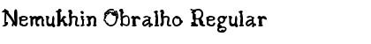 Download Nemukhin Obralho Font Download Nemukhin Obralho Font