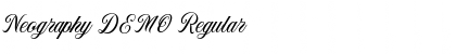 Download Neography DEMO Font Download Neography DEMO Font