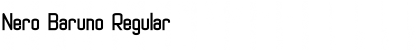 Download Nero Baruno Font Download Nero Baruno Font