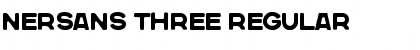 Download Nersans Three Font Download Nersans Three Font