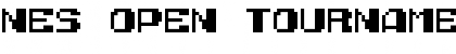 Download NES Open Tournament Golf Font Download NES Open Tournament Golf Font