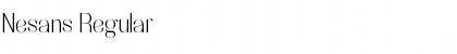 Download Nesans Font Download Nesans Font