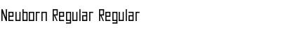 Download Neuborn Regular Font Download Neuborn Regular Font