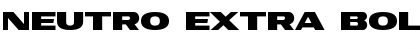 Download Neutro Extra Bold Font Download Neutro Extra Bold Font