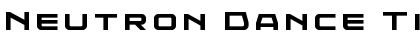 Download Neutron Dance Title Font Download Neutron Dance Title Font