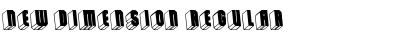 Download New Dimension Font Download New Dimension Font