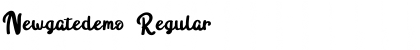 Download Newgatedemo Font Download Newgatedemo Font