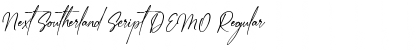 Download Next Southerland Script DEMO Font Download Next Southerland Script DEMO Font