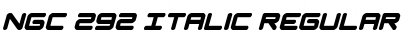 Download NGC 292 Italic Font Download NGC 292 Italic Font