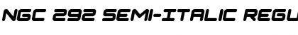 Download NGC 292 Semi-Italic Font Download NGC 292 Semi-Italic Font