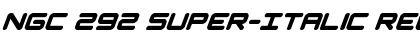 Download NGC 292 Super-Italic Font Download NGC 292 Super-Italic Font