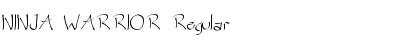 Download NINJA WARRIOR Font Download NINJA WARRIOR Font