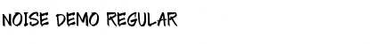 Download Noise Demo Font Download Noise Demo Font