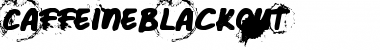 Download Caffeine Blackout Font Download Caffeine Blackout Font