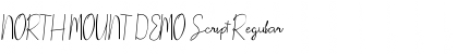 Download NORTH MOUNT DEMO Script Font Download NORTH MOUNT DEMO Script Font