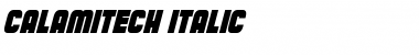 Download Calamitech Font Download Calamitech Font