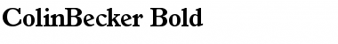 Download ColinBecker Font Download ColinBecker Font