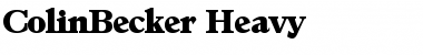 Download ColinBecker-Heavy Font Download ColinBecker-Heavy Font