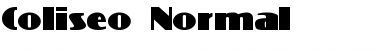 Download Coliseo-Normal Font Download Coliseo-Normal Font