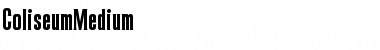 Download ColiseumMedium Font Download ColiseumMedium Font