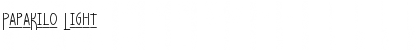Download PapaKilo Font Download PapaKilo Font