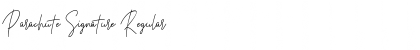 Download Parachute Signature Font Download Parachute Signature Font