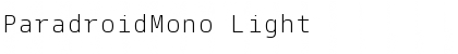 Download ParadroidMono Font Download ParadroidMono Font