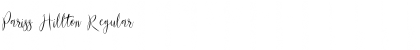 Download Pariss Hillton Font Download Pariss Hillton Font