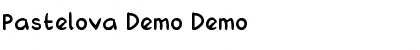 Download Pastelova Demo Font Download Pastelova Demo Font