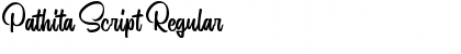 Download Pathita Script Font Download Pathita Script Font