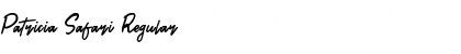 Download Patricia Safari Font Download Patricia Safari Font