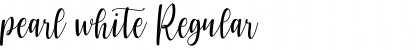 Download pearl white Font Download pearl white Font