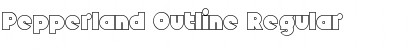 Download Pepperland Outline Font Download Pepperland Outline Font