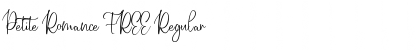 Download Petite Romance FREE Font Download Petite Romance FREE Font