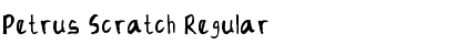 Download Petrus Scratch Font Download Petrus Scratch Font