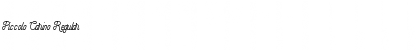 Download Piccolo Carino Font Download Piccolo Carino Font