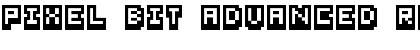 Download Pixel Bit Advanced Font Download Pixel Bit Advanced Font