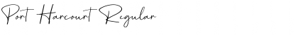 Download Port Harcourt Font Download Port Harcourt Font