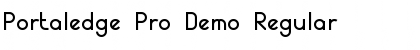 Download Portaledge Pro Demo Font Download Portaledge Pro Demo Font