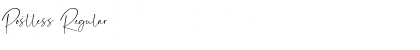 Download Postless Font Download Postless Font