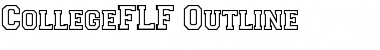 Download CollegeFLF-Outline Font Download CollegeFLF-Outline Font