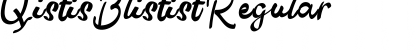 Download Qistis Blistist Font Download Qistis Blistist Font